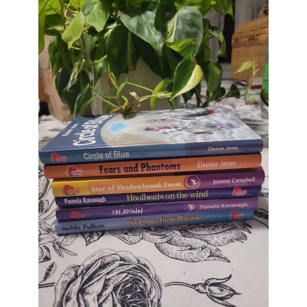 Pony Club Chapter Books Hardcover - Lot of 6 Horses Equestrian Eleanor Jones ++